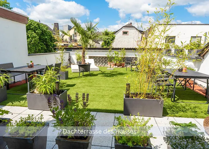 Grafenwohnung Mit Grossem Dachgarten Im Gaestehaus Graf-schmelzer